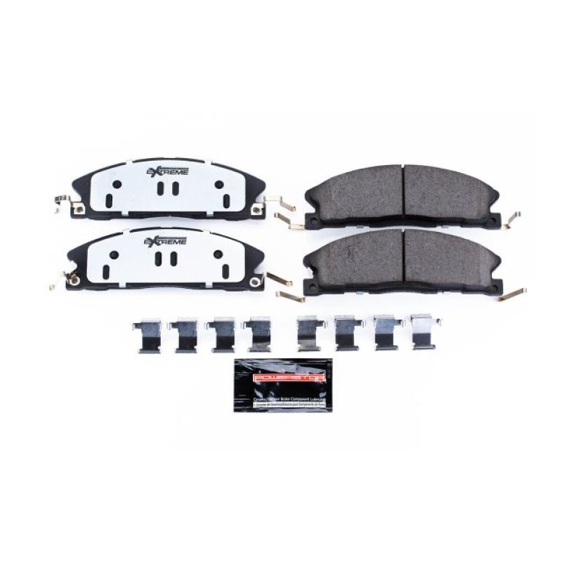 PSB Z36 Truck & Tow Brake Pads - Power Stop 13-19 Ford Explorer Front Z36 Truck & Tow Brake Pads w/Hardware