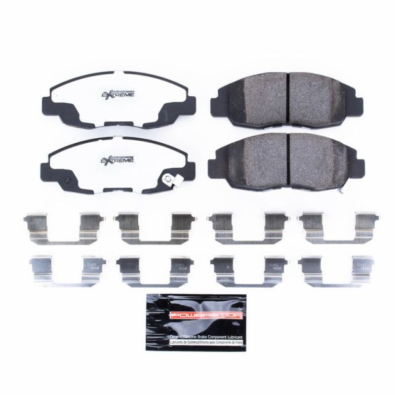 PSB Z26 Extreme Brake Pads - Power Stop 97-99 Acura CL Front Z26 Extreme Street Brake Pads w/Hardware