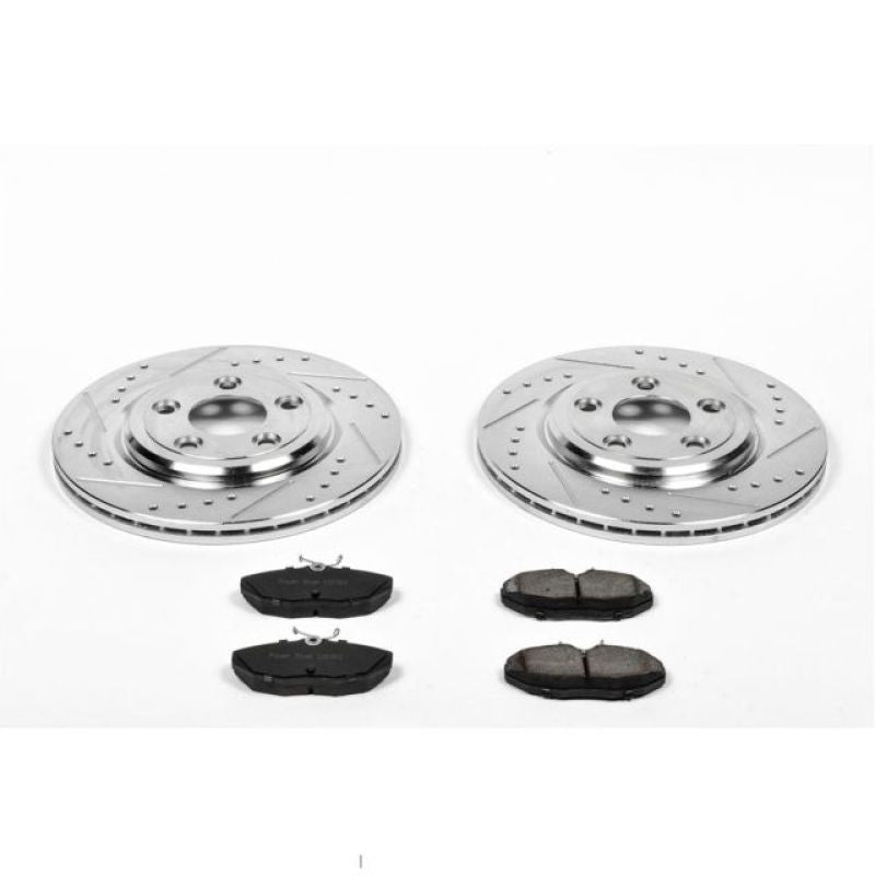 PSB Z23 Evolution Kit - Power Stop 03-05 Jaguar S-Type Rear Z23 Evolution Sport Brake Kit