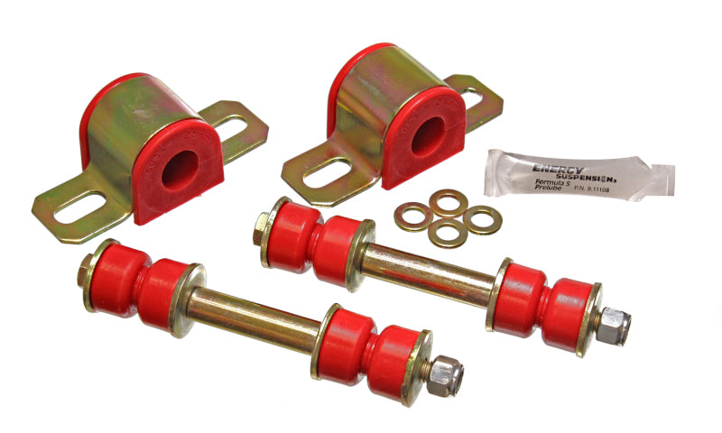 ES Sway Bar Bushings - Red - Energy Suspension GM Rear 21Mm Stab Bar Set - Red