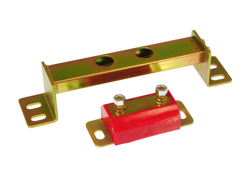 PRO Transmission Mounts - Red - Prothane 99-04 Ford Mustang Trans Mount & Crossmember Kit - Red