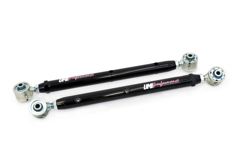 UMI Lower Control Arms - UMI Performance 64-72 A-Body Double Adjustable Lower Control Arms- w/ Roto-Joints