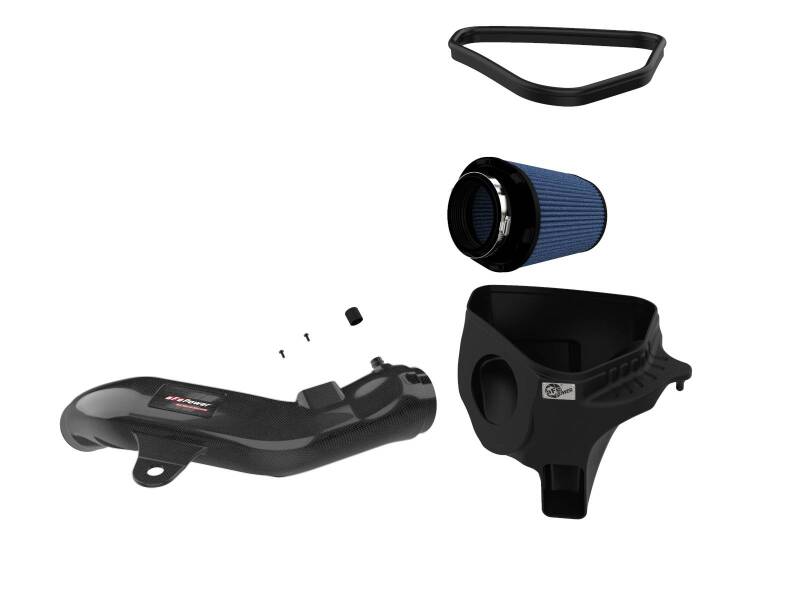 AFE Track Series Intake - aFe Track Series Carbon Fiber Intake w/Pro 5R Filter BMW M2 (F87) 16-18 L6-3.0L (t) N55