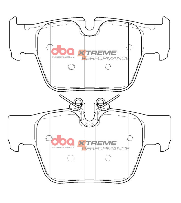 DBA XP Performance Brake Pads - DBA 18-22 BMW X2 M35i Rear XP Performance Brake Pads