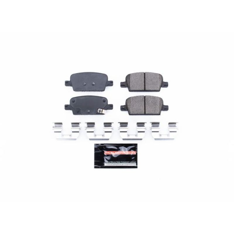 PSB Z23 Evolution Brake Pads - Power Stop 18-19 Chevrolet Malibu Rear Z23 Evolution Sport Brake Pads w/Hardware