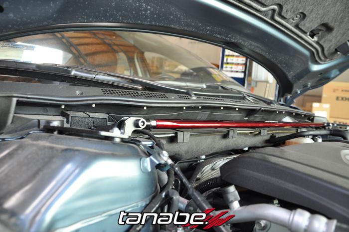 TAN Strut Tower Bars - Front - Tanabe Sustec Front Strut Tower Bar 14 Mazda 3 (3dr & 5dr) / Mazda 6