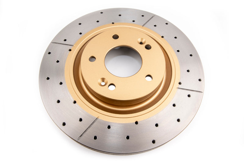 DBA Street Slot&Drill Rotors - DBA 15-19 Hyundai Sonata (Excl Hybrid w/320mm Front Rotor/EPB) Front Street Series Drill&Slot Rotor