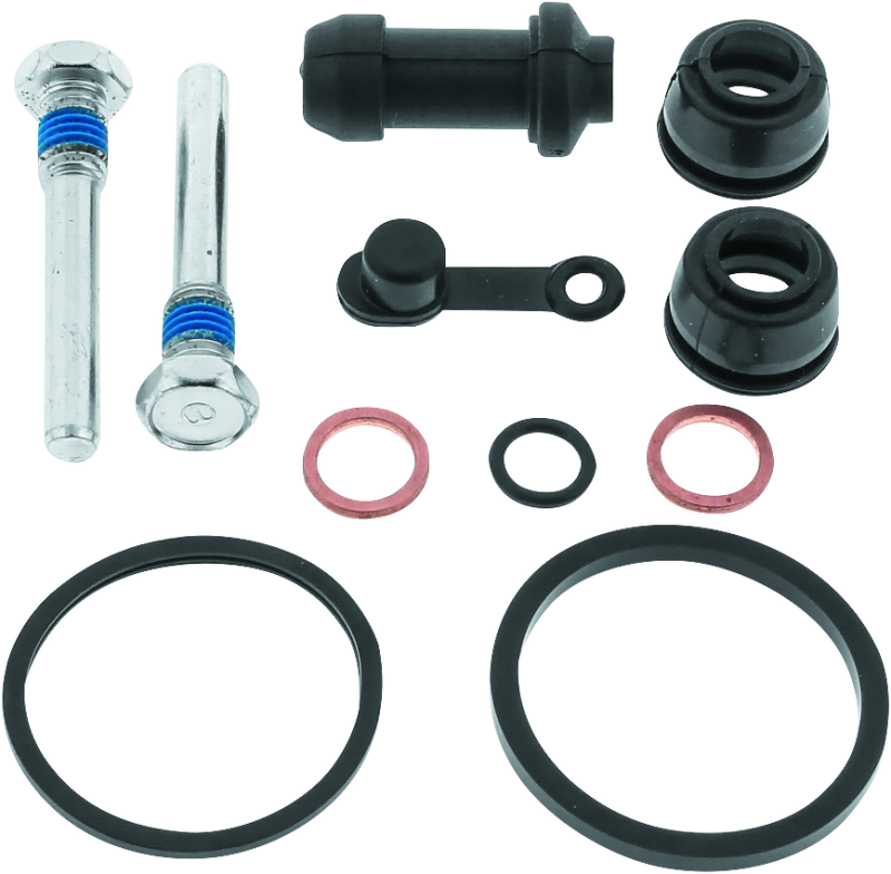 QBS Caliper Rebuild Kits - QuadBoss 86-87 Honda ATC200X Front Caliper Rebuild Kit