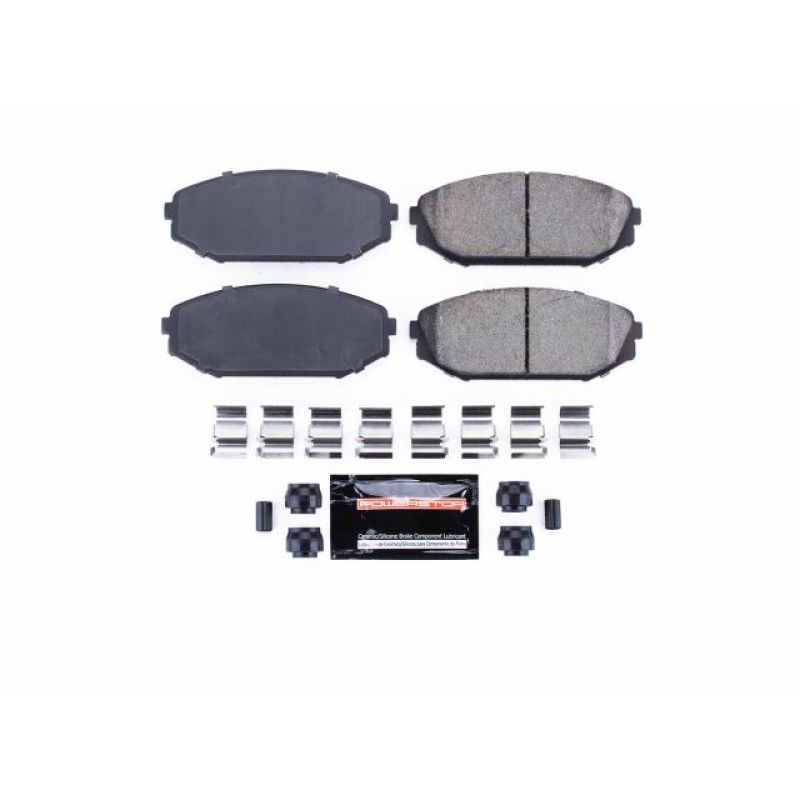 PSB Z23 Evolution Brake Pads - Power Stop 01-02 Acura MDX Front Z23 Evolution Sport Brake Pads w/Hardware