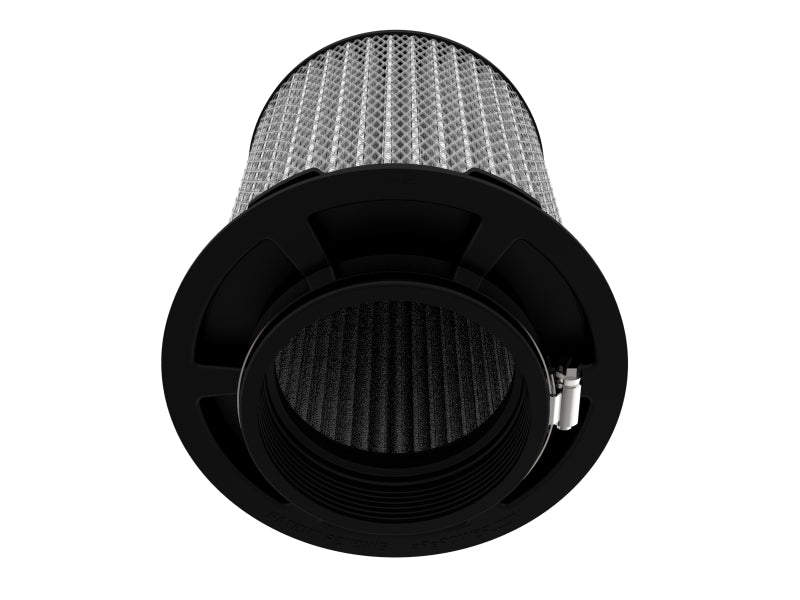 AFE Universal Pro Dry S Filter - aFe MagnumFLOW Pro DRY S Universal Air Filter 4in F x 6.5n B x 6.5in T (Inv) x 8in H