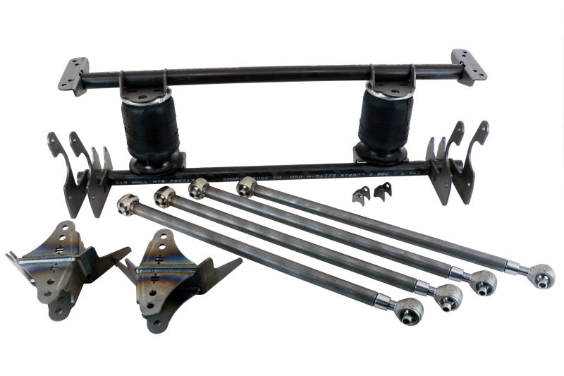 RID Suspension Link Kits - Ridetech Parallel 4-Link System Weld-in 4 Link Kit for 3/4 and 1 Ton Trucks Black Powdercoat
