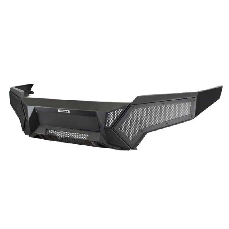 GOR Element Bumper - Go Rhino 16-21 Tacoma Element Front Bumper w/ Power Actuated Hide-away Light Bar Mount Tex Black