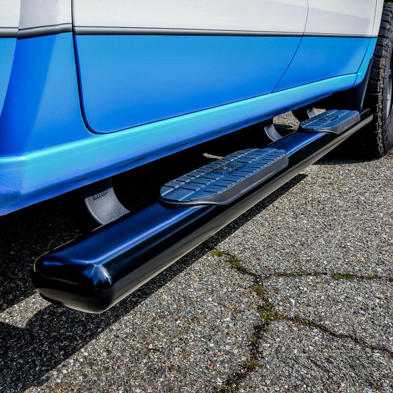 WES Nerf Bars - PRO TRAXX 6 - Westin 19-21 Chevrolet Silverado Crew Cab PRO TRAXX 6 Oval Nerf Step Bars - Black