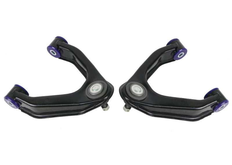 SPR Control Arms - Front - SuperPro 98-04 Nissan Frontier 2WD D22 Front Upper Control Arm Set