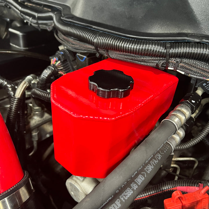 WCF Master Cylinder Cover - Wehrli 06-23 Cummins 5.9L/6.7L Brake Master Cylinder Cover - Brizzle Blue