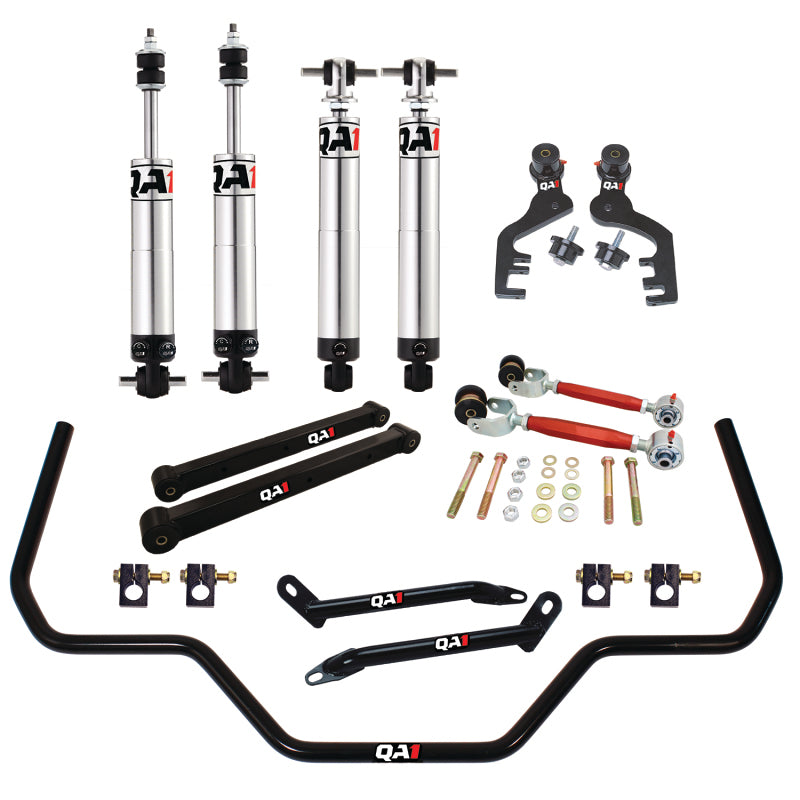 QAP Trailing Arms - QA1 68-72 GM A-Body Level 1 Drag Kit 2.0 w/ Shocks