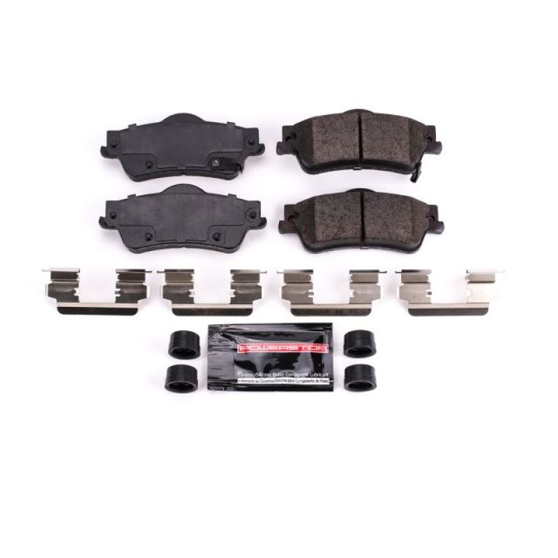 PSB Z23 Evolution Brake Pads - Power Stop 11-17 Chevrolet Caprice Rear Z23 Evolution Sport Brake Pads w/Hardware