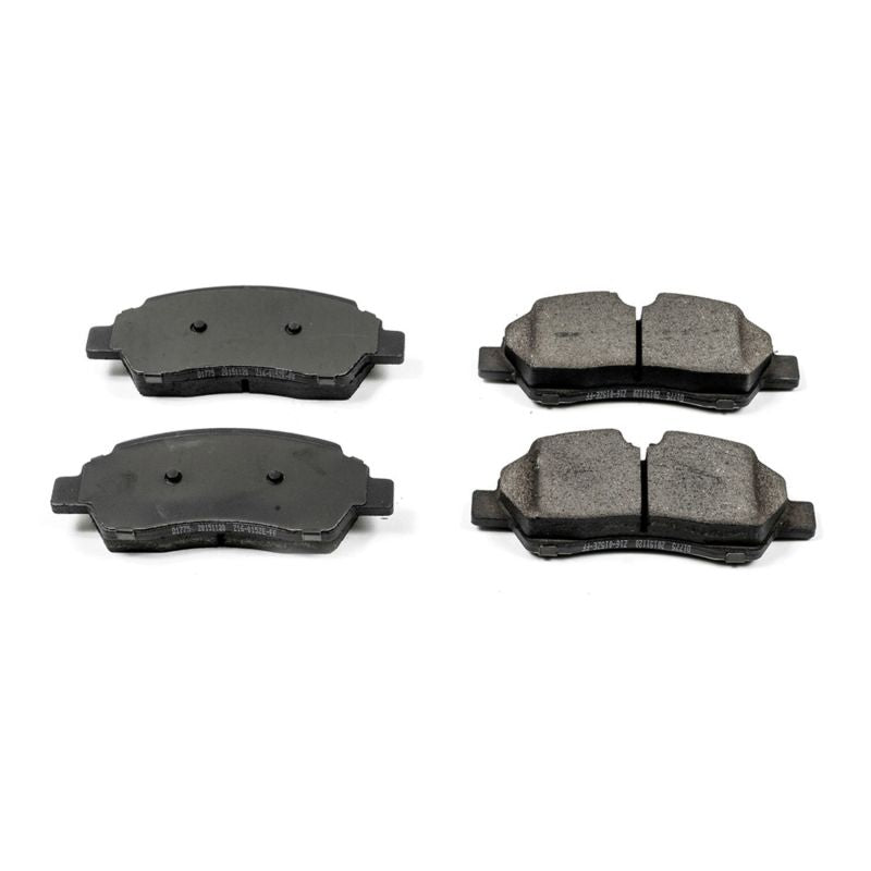 PSB Z16 Evolution Brake Pads - Power Stop 15-19 Ford Transit-150 Rear Z16 Evolution Ceramic Brake Pads