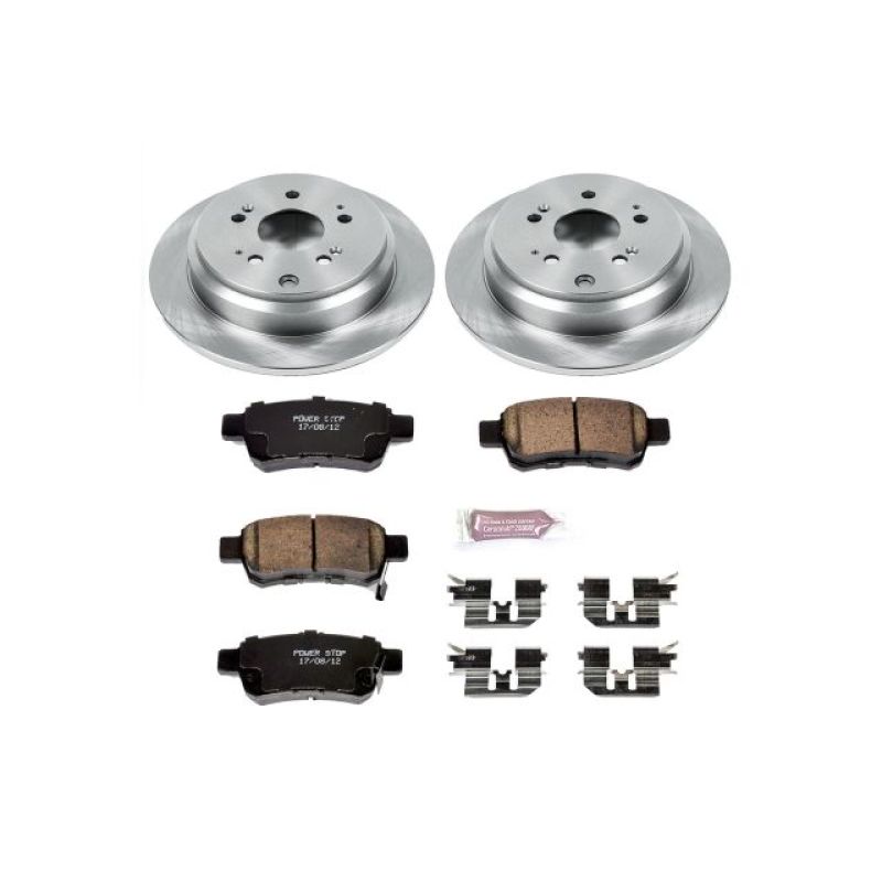 PSB Autospecialty Kit - Power Stop 05-10 Honda Odyssey Rear Autospecialty Brake Kit