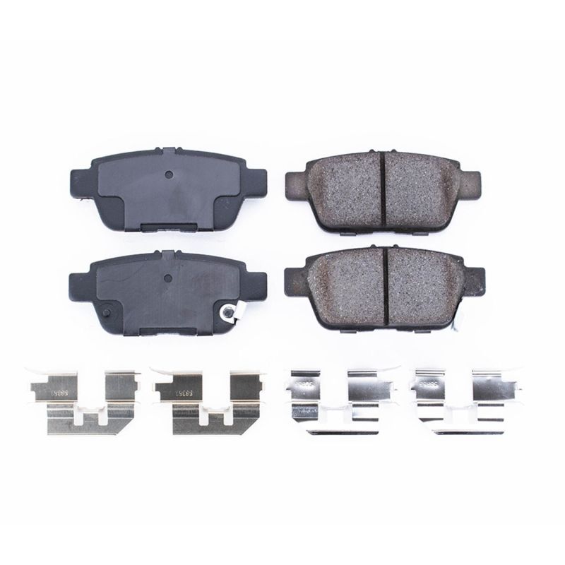 PSB Z17 Evolution Brake Pads - Power Stop 09-14 Acura TL Rear Z17 Evolution Ceramic Brake Pads w/Hardware