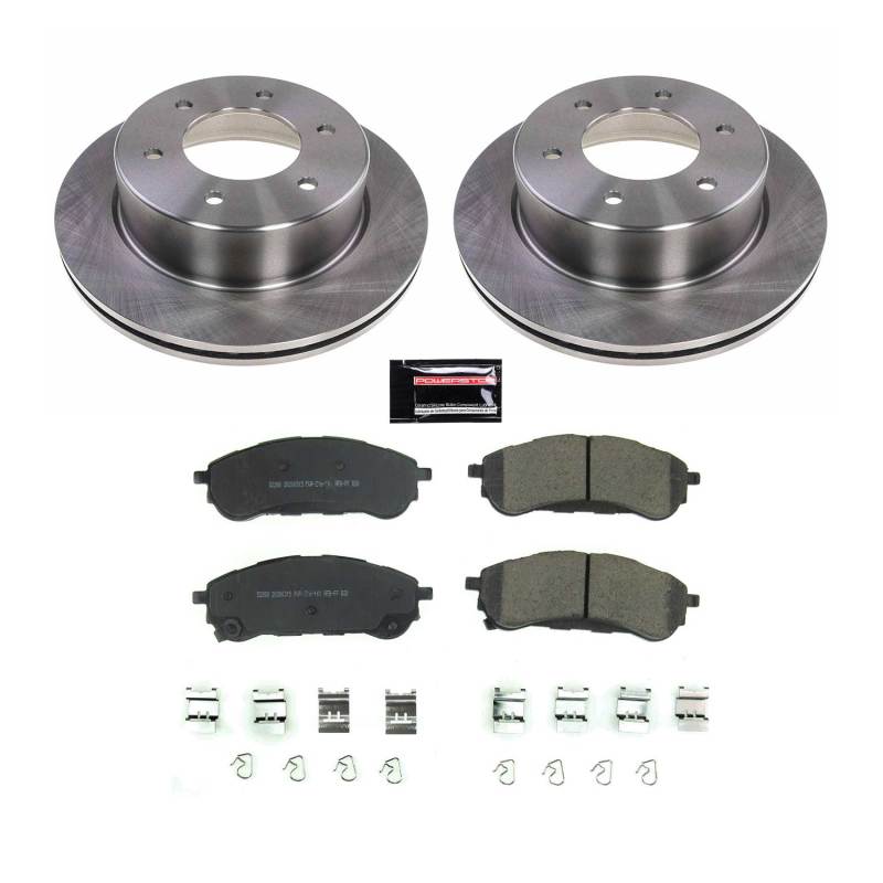 PSB Autospecialty Kit - Power Stop 19-21 Ford Ranger Rear Autospecialty Brake Kit