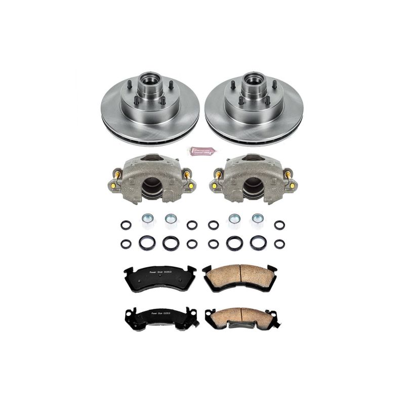 PSB Autospecialty Rotor - Power Stop 94-96 Chevrolet Impala Front Autospecialty Kit w/Cals