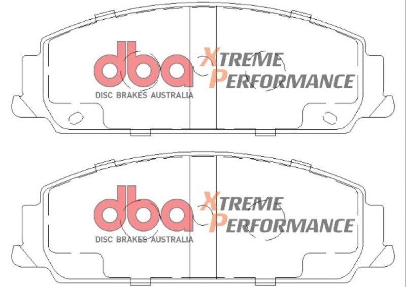 DBA XP650 Brake Pads - DBA 08-09 Pontiac G8 3.6 Base/6.0 XP650 Front Brake Pads