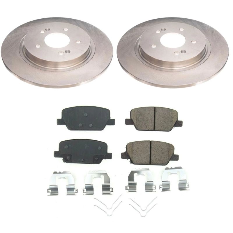 PSB Autospecialty Kit - Power Stop 2019 Hyundai Santa Fe Rear Autospecialty Brake Kit