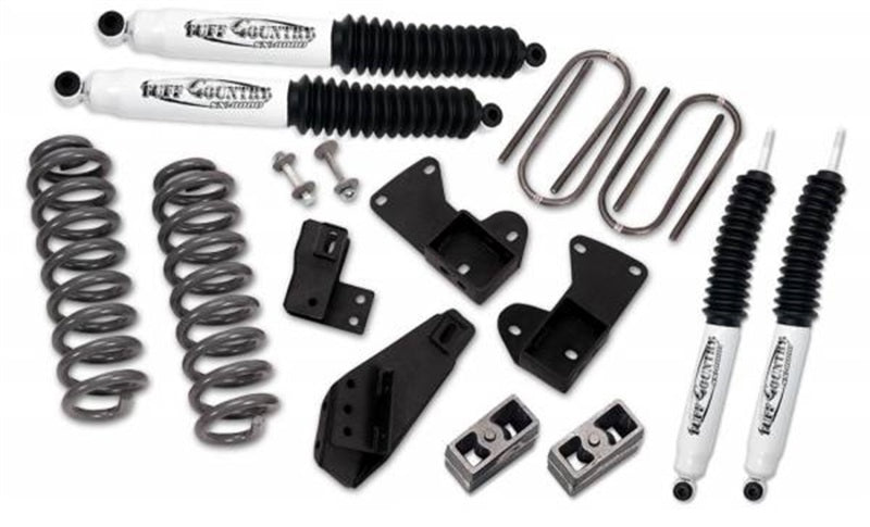 TUF Lift Kits - Tuff Country 81-96 Ford Bronco 4x4 2.5in Lift Kit (SX8000 Shocks)