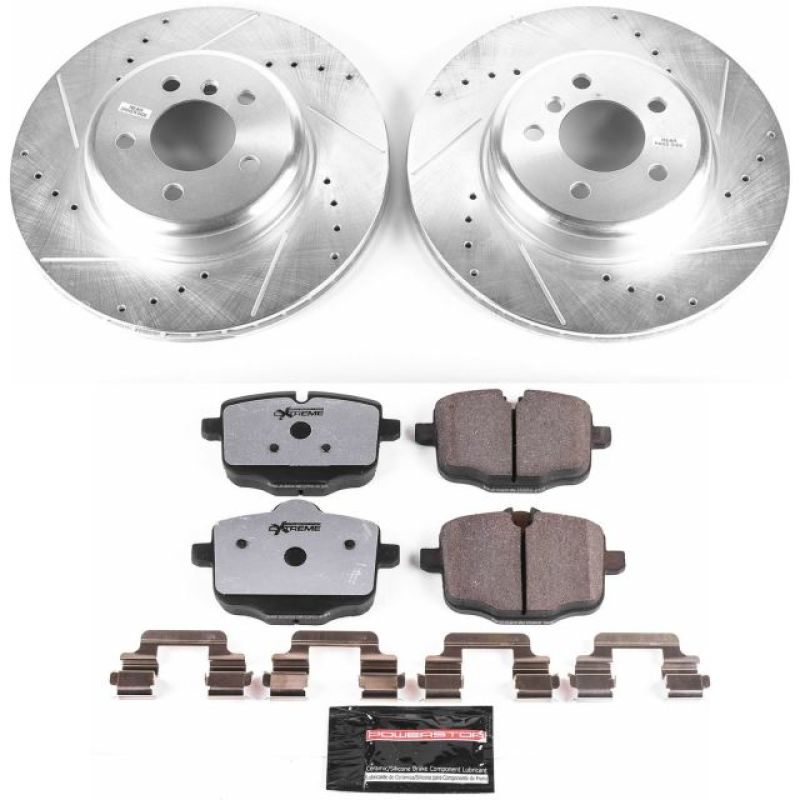 PSB Z26 Street Warrior Kit - Power Stop 11-16 BMW 550i Rear Z26 Street Warrior Brake Kit