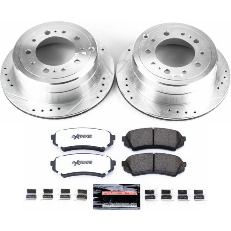 PSB Z36 Truck & Tow Kit - Power Stop 98-07 Lexus LX470 Rear Z36 Truck & Tow Brake Kit