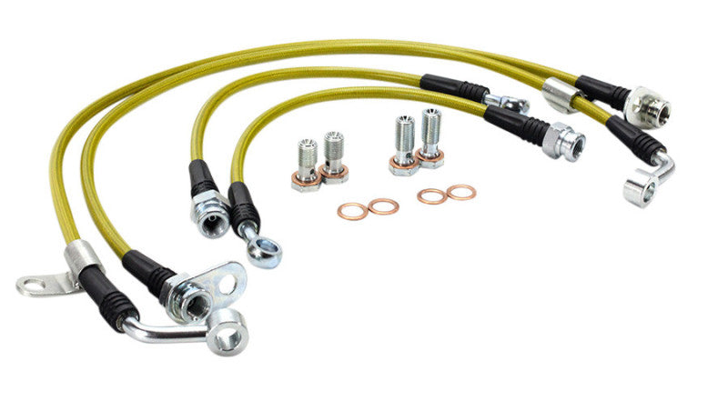 ISR Brake Lines - ISR Performance Brake Line Kit - 06-13 Mazda Miata (4 Line Kit)