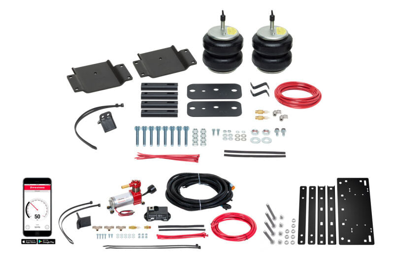 FIR Ride-Rite All-In-One Kits - Firestone 07-21 Toyota Tundra 2WD/4WD AIO Wireless Ride-Rite All-In-One Kit (W217602872)