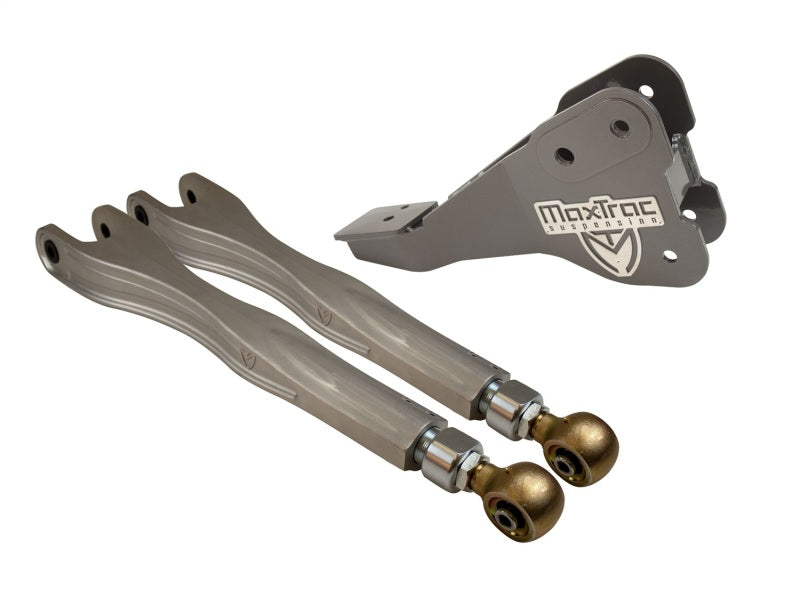 MXT 4-Link Arms & Brackets - MaxTrac 17-19 Ford F-250/350 4WD Dually 4in & 6in Lift Kit - Front Passenger 4-Link Arms/Brackets