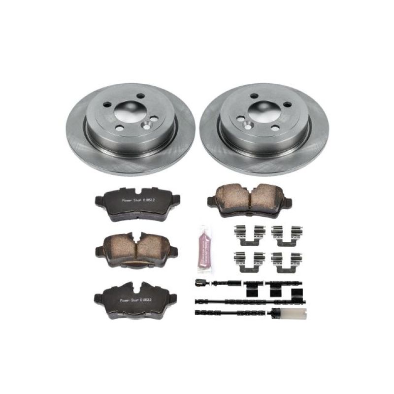 PSB Autospecialty Kit - Power Stop 11-16 Mini Cooper Rear Autospecialty Brake Kit