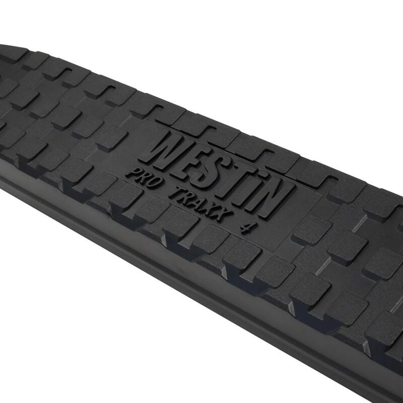 WES Nerf Bars - PRO TRAXX 4 - Westin 24-25 Toyota Tacoma Double Cab PRO TRAXX 4 Oval Nerf Step Bars - Black