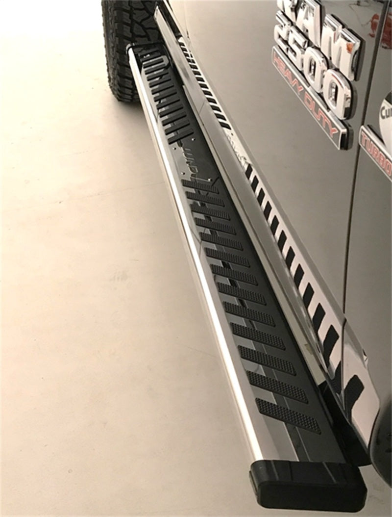 LND Summit Rdg 2.0 Run Boards - Lund 04-17 Nissan Titan Crew Cab Summit Ridge 2.0 Running Boards - Stainless