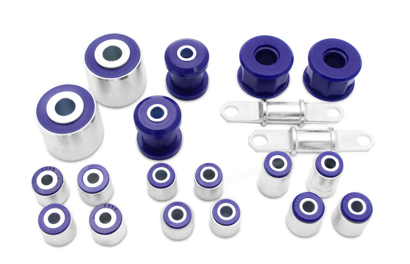 SPR Bushing Kits - SuperPro 2004 Mazda 3 i Front/Rear Vehicle Master Bushing Kit Std Alignment w/ Trailing Arm Bushing