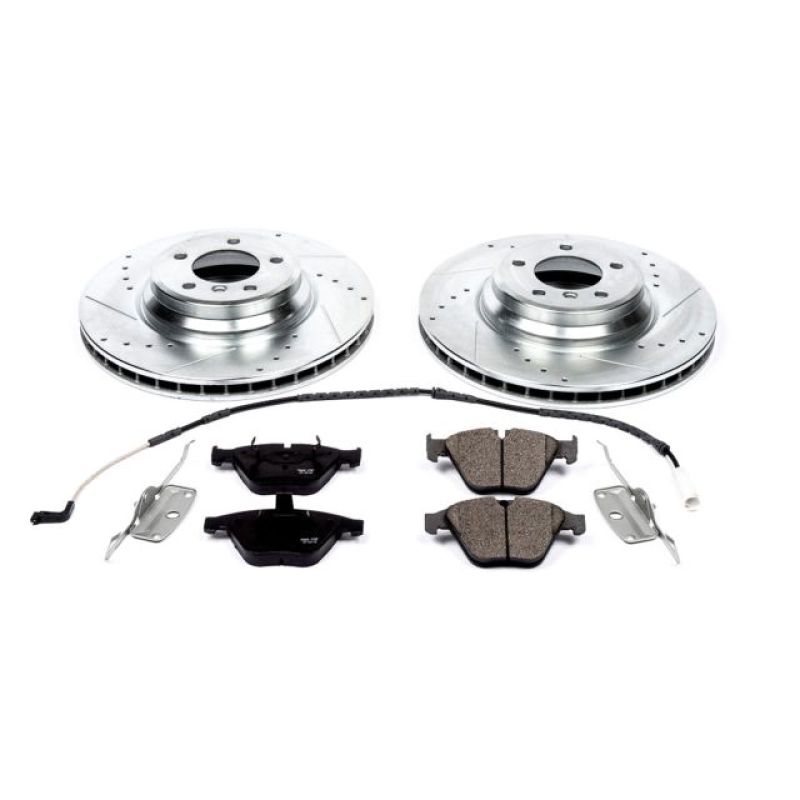PSB Z23 Evolution Kit - Power Stop 2009 BMW 335i xDrive Front Z23 Evolution Sport Brake Kit