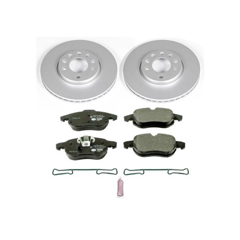 PSB Euro-Stop Kit - Power Stop 03-11 Saab 9-3 Front Euro-Stop Brake Kit