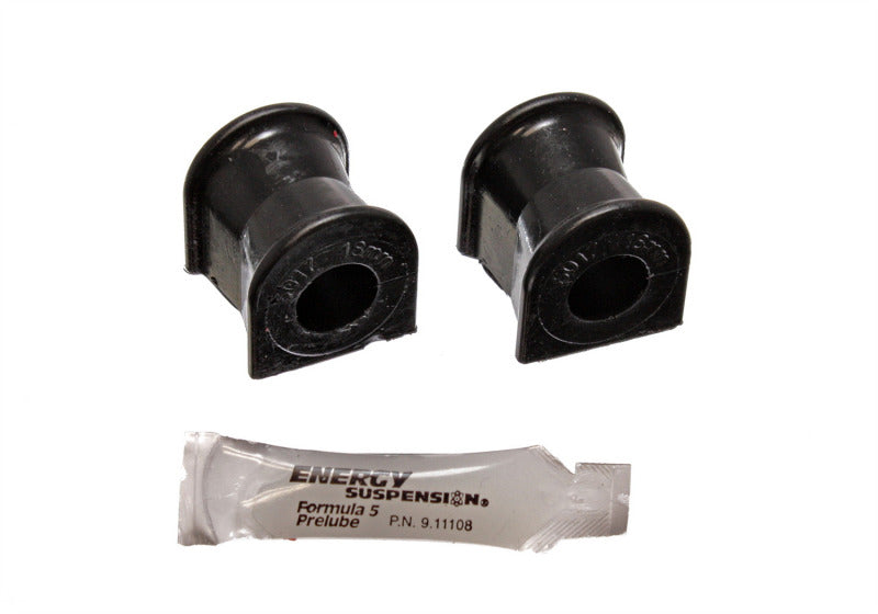 ES Sway Bar Bushings - Black - Energy Suspension 70-78 Nissan 240Z/260Z/280Z Black 20mm Front Sway Bar Frame Bushings