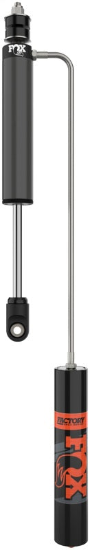 FOX 2.0 Factory Coilover Shock - Fox 2.0 Factory Series 6.5in. Smooth Bdy Remote Res. Shock 5/8in. Shaft Front Cls 11 (Stem Top)- Blk