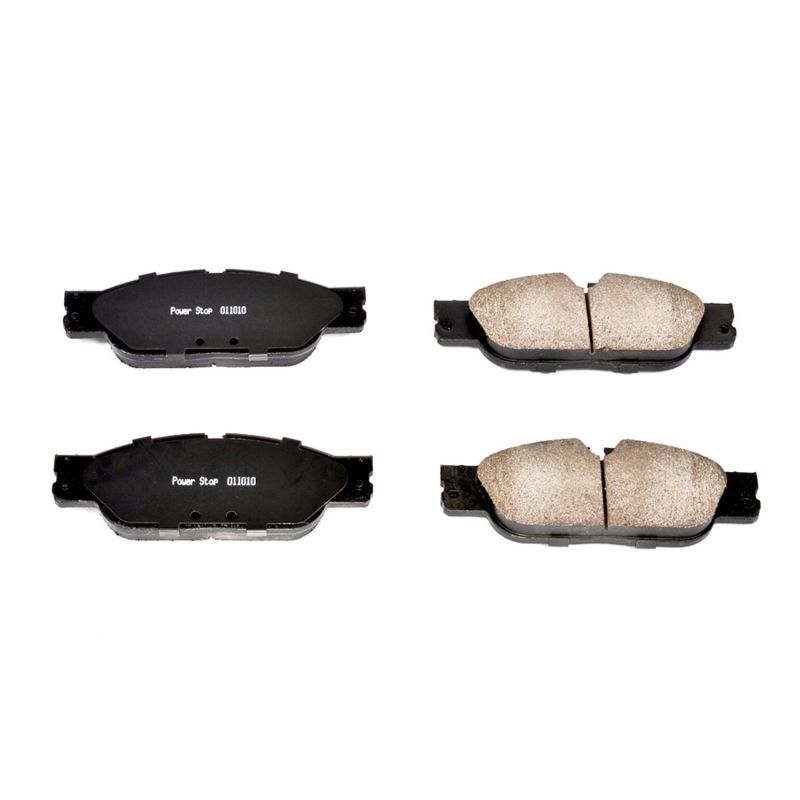 PSB Z16 Evolution Brake Pads - Power Stop 2005 Jaguar Vanden Plas Front Z16 Evolution Ceramic Brake Pads