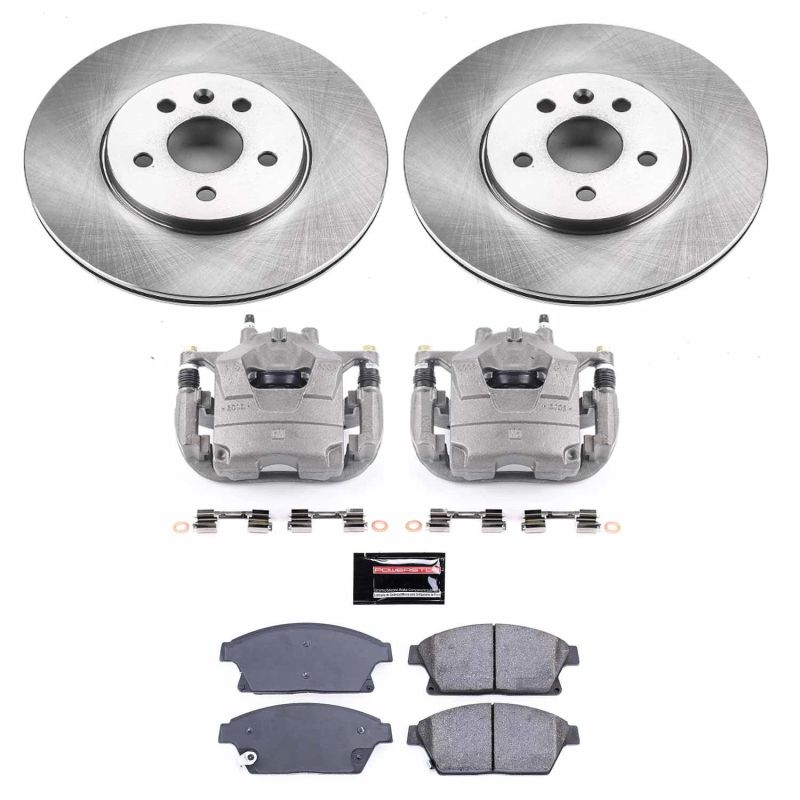 PSB Autospecialty Kit w/Cals - Power Stop 13-18 Buick Encore Front Autospecialty Brake Kit w/Calipers
