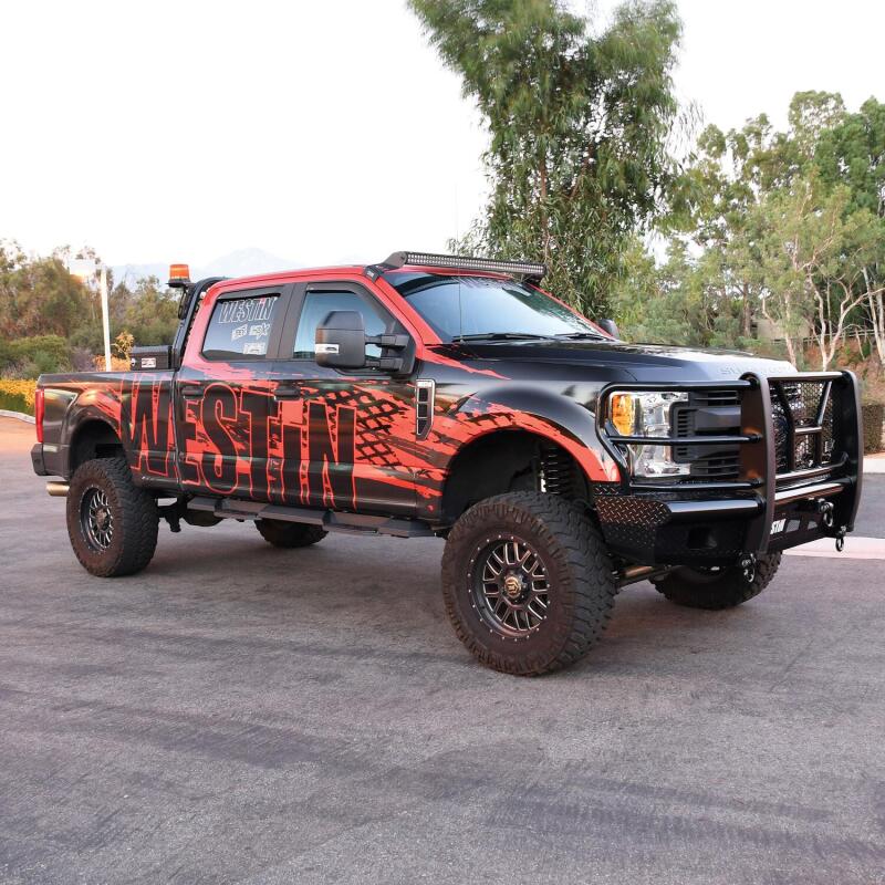 WES Nerf Bars - HDX Xtreme - Westin/HDX 17-18 Ford F-150 SuperCrew Xtreme Nerf Step Bars - Textured Black