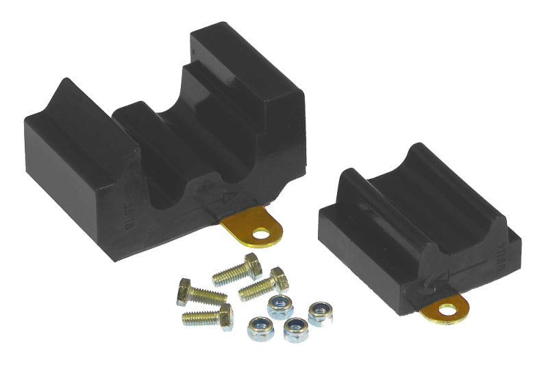 PRO Transmission Mounts - Blk - Prothane 84-02 GM F-Body Torque Arm Mount Bushings - Black