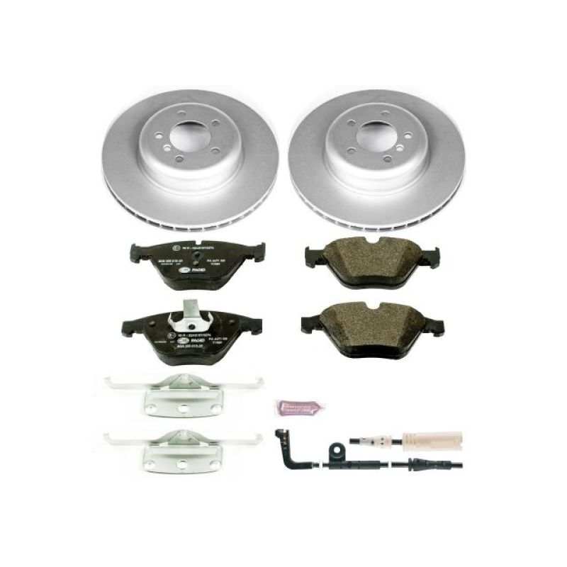 PSB Euro-Stop Kit - Power Stop 08-10 BMW 535i Front Euro-Stop Brake Kit