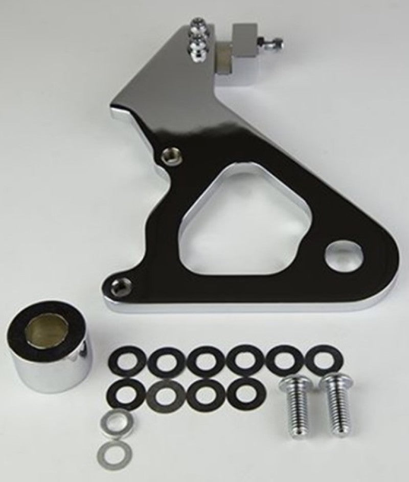 WIL Caliper Brackets - Wilwood Caliper Mounting Kit Chrome w/Bracket GP310 2000-Present Dyna