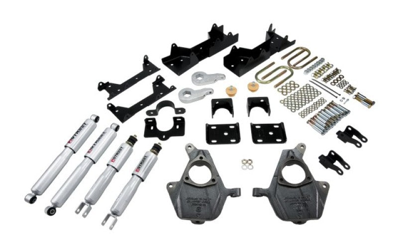 BT Lower Kit w SP Shocks - Belltech LOWERING KIT WITH SP SHOCKS