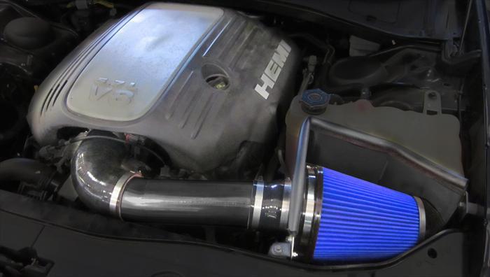 COR Apex Air Intakes - Corsa Apex 11-17 Dodge Charger/Challenger R/T 5.7L V8 MaxFlow 5 Metal Intake System
